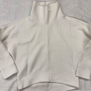Zelle Girls White Cream Turtleneck Sweater Size XS/5-6